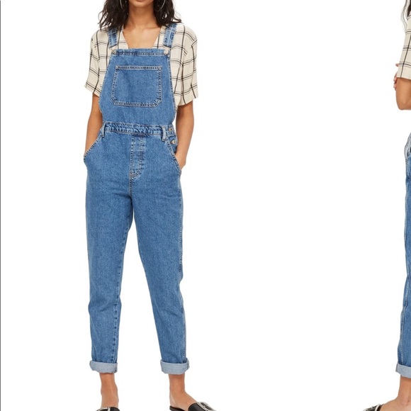 Topshop Denim - Top shop Moto Overalls